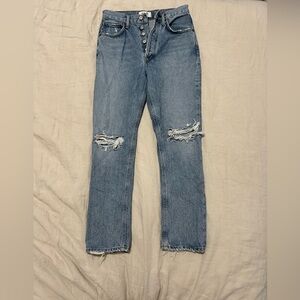 AGOLDE Riley High Rise Crop